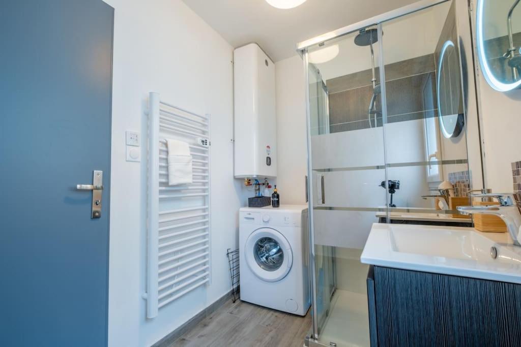 Appartement Le Trianon - Parking Prive à Reims Extérieur photo